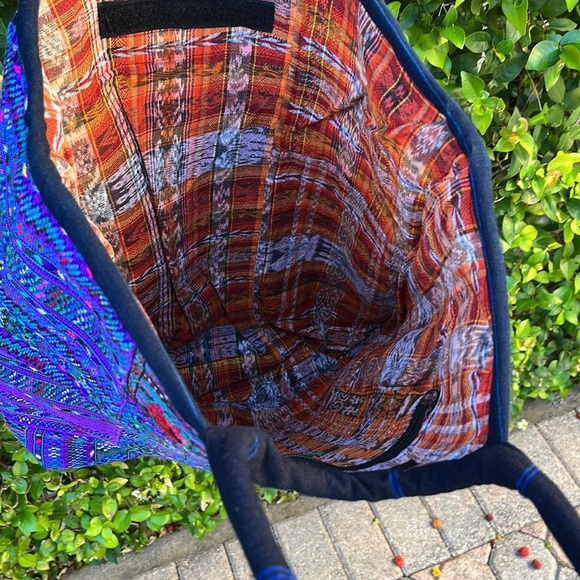 TypicalG Beach Tote bag - hand made and one of a kind. - Picture 4 of 11